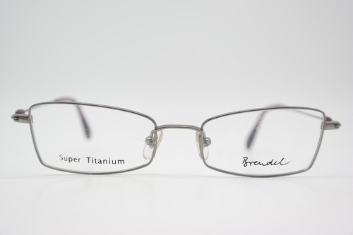 Gafas vintage Brendel 908689 titanio plata violeta esquina montura de gafas - Imagen 1 de 6