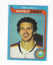 1979-80 TOPPS DON LUCE #194 BUFFALO SABRES (FREE SHIPPING)
