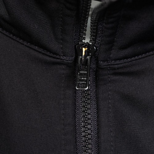 Adidas Girls' Track Jacket • black / iridescent silver stripe • M 10/12 - Picture 5 of 10