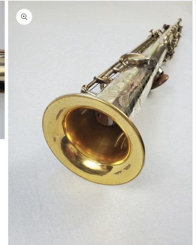 Selmer Silver Plated Gold Vintage Soprano Saxophone(overhauled) - Picture 3 of 11