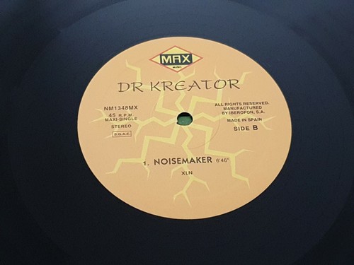 DR.KREATOR - 'Piano In Trance/Noisemaker' 12" Vinyl Single 1996 - Picture 5 of 6