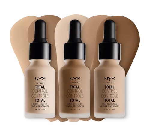 NYX Professional Makeup Total Control Drop Foundation TCDF03 Porcelain - Picture 1 of 3