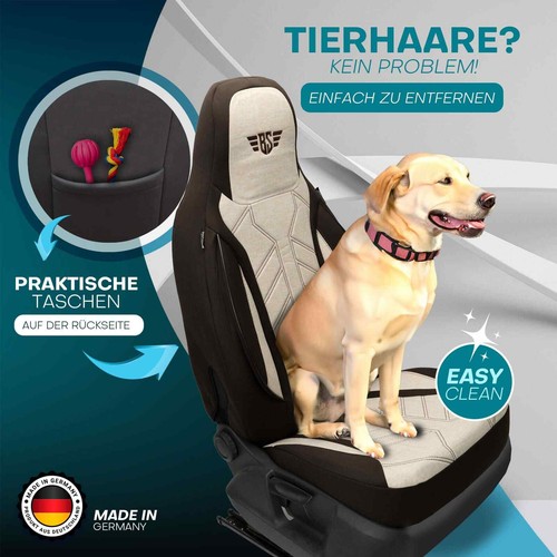 Pilot Wohnmobil Sitzbezüge passend für Compass Citan 700 (Braun-Beige) - Bild 12 von 13