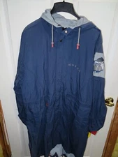 VTG Mirage First String University of Georgetown Hoyas Long Jacket XL NWT