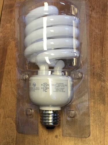 LOT of 2 TCP 28932 Twist Medium Screw Base E26 Compact Fluorescent Light Bulb - Picture 10 of 11
