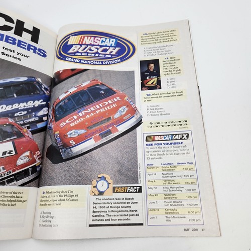Lot of 4 Magazines Dale Earnhardt GCS Legends Sports Stock Car Racing AMI 2001 - Picture 11 of 22