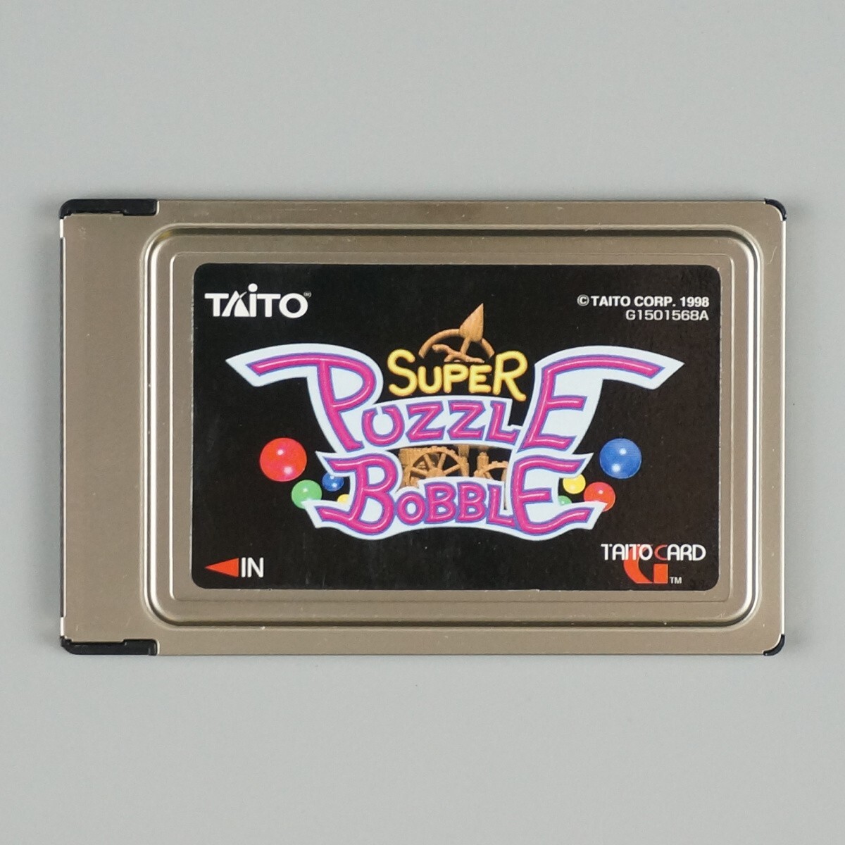 TAITO Super Puzzle Bobble Arcade G-Card (cartridge) G-NET
