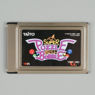TAITO Super Puzzle Bobble Arcade G-Card (cartridge) G-NET JAMMA 1999 G-NET,Used