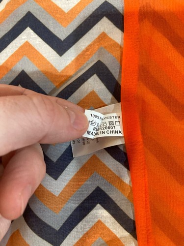 Emerson Street Damen Gr. Large / XL Schal Cardigan Weste Orange OSU Cowboys - Bild 7 von 15