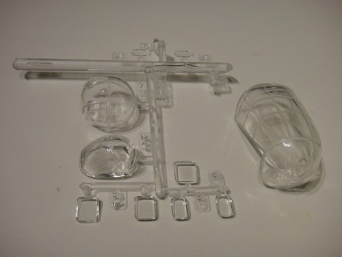 Windows / Clear Parts / Glass B-25B - 1/48 Scale - Model Plane Part - Revell