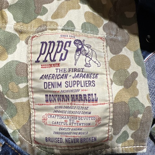 PRPS Men’s Jeans Size 30x31 (Actual) Raw Button Fly Tapered 100% Cotton - Picture 13 of 14