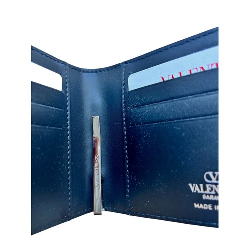 Valentino VLTN Money Clip Bifold Wallet, Black - Picture 5 of 6