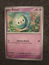 Pokémon TCG Solosis Scarlet & Violet-Temporal Forces 070/162 Reverse Holo Common
