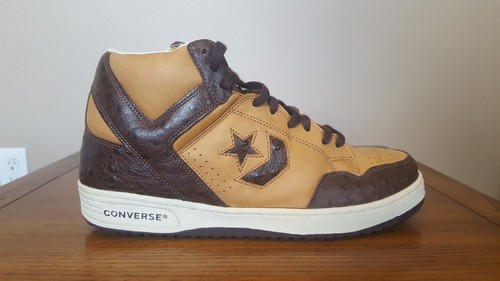 CONVERSE WEAPON BROWN / OSTRICH BASKETBALL SHOES S