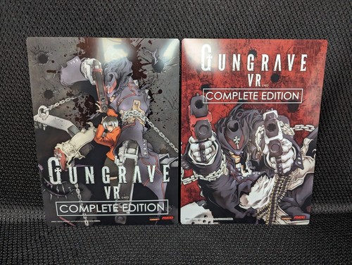 Juego de 4 mini póster promocional Gungrave VR edición completa sin usar - Imagen 4 de 7