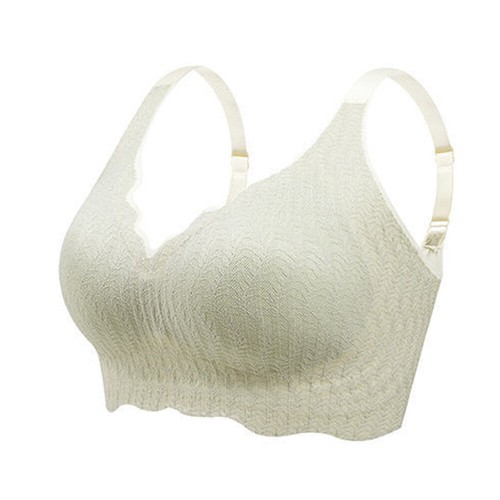 Women's Summer Thin Underwear Plus Size Bras No Steel Ring Push Up Bra ↷ - Picture 11 of 12