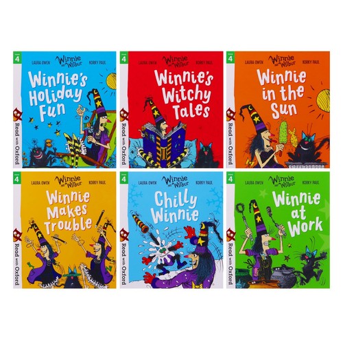 Read With Oxford: Winnie and Wilbur 6 Books Set Level Stage 4 - Age 5 - 6 - Picture 3 of 5