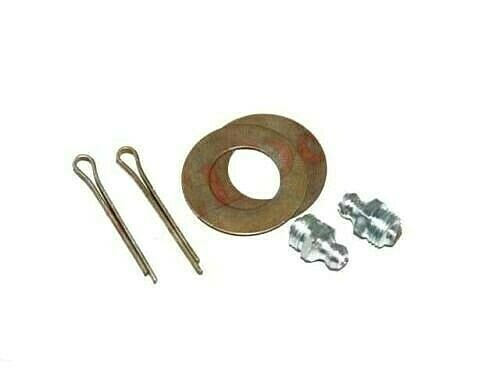 Heavy Duty Front Leaf Spring Shackle Kit Willys CJ Ford Jeep - Picture 2 of 4