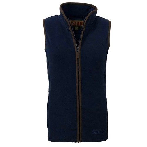 Game Womens Penrith Fleece Gilet Ladies Winter Warm Waistcoat Zipper Bodywarmer - Picture 8 of 13