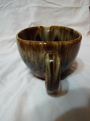 Vintage Milchkännchen USA Keramik glasiert braun Tropf Ofenfest 20008 - Bild 2 von 6