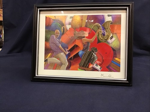 Artwork Framed Jazz Print