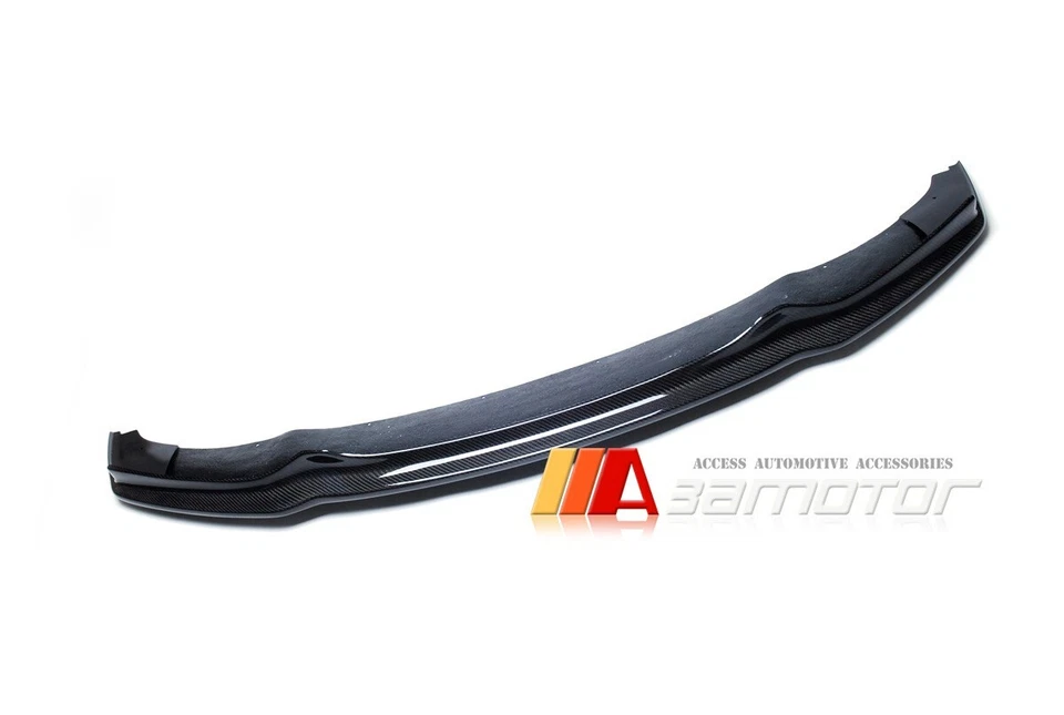 Carbon Fiber ARK Front Bumper Lip Spoiler fits 2011-16 BMW F10 5-Series M Sport Foto 3 de 4