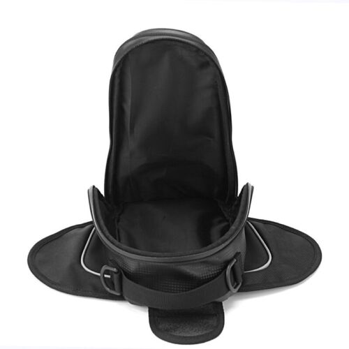 Waterproof Motor Tank Bag Black Oil Fuel Tank Magnetic Motorbike Motorcycle Bag - Picture 9 of 12