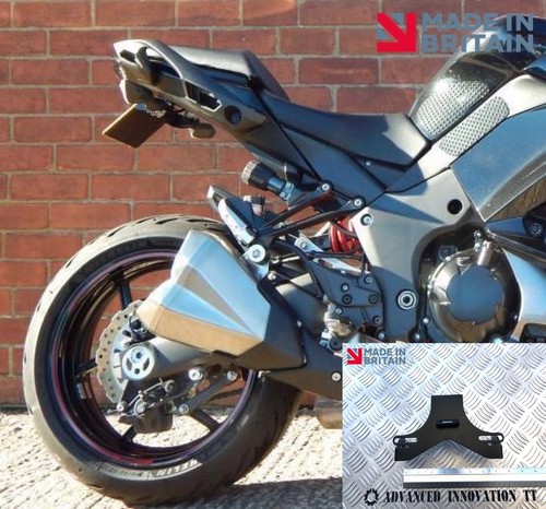 Eliminador de guardabarros Kawasaki Ninja 1000SX Tail Tidy 2020-2022, soporte para matrícula - Imagen 1 de 3