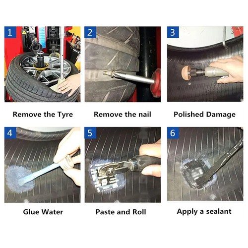20x Large Size Car Tire Tyre Repair Puncture Pad Patches High Quality Rubber SU - Picture 9 of 9