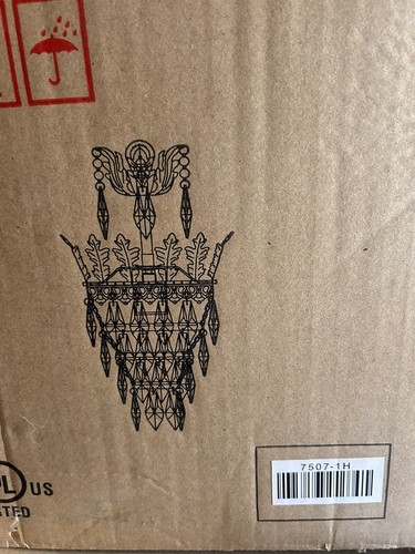Unique Lighting MINI CHANDELIER (7507-1H) New “AF Lighting” - Picture 3 of 4