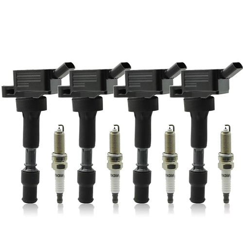 4PCS Ignition Coil & 4PCS Spark Plug Accessories For Kia Forte Optima Soul - Picture 2 of 14