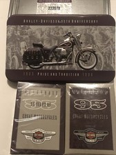 1998 HARLEY DAVIDSON 95TH Anniversary DOUBLE CARD DECK With Tin.