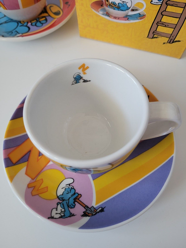 Schlumpf Espressotassen-Set (2 Stück) Harmonie+Fauli Schlumpf NEU OVP - Bild 7 von 13