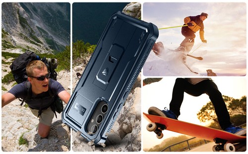 Funda Dexnor Cuerpo Completo Antigolpes para Samsung Galaxy A34 Soporte Incorporado - Imagen 31 de 60