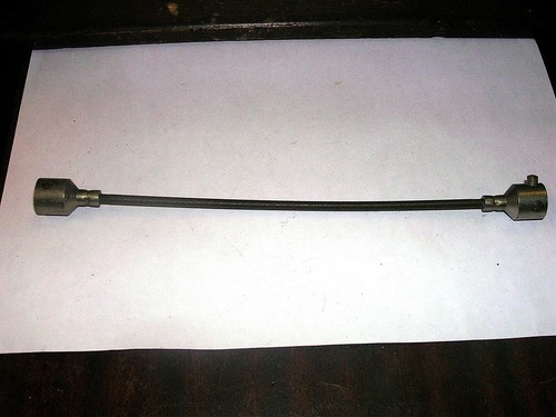 HH SMITH 154 FLEXIBLE SHAFT, with 1/4 COUPLER,   6 5/8" long, phosphor bronze - Imagen 2 de 2