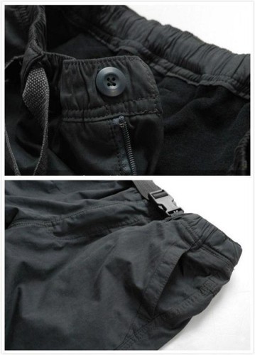 Winter Mens Loose Pocket Trousers Outdoor Warm Thicken Straight Leg Fleece Pants - Picture 10 of 10