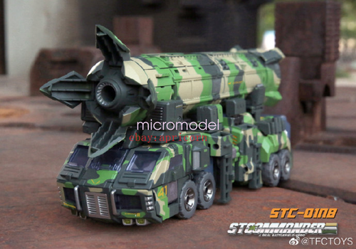 TFC TOYS STC-01NB S.T.COMMANDER Transformation Toy Action Figure In Stock - Picture 7 of 21