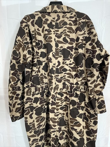 Vintage Winchester Ente Camouflage Canvas Jagdanzug Overalls große Jagd Herren - Bild 11 von 12