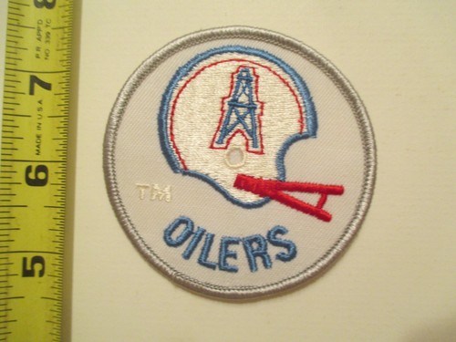 Houston Oilers Patch NFL Football Vintage Sew On Free shipping Patches - Picture 2 of 2