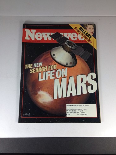 Newsweek Magazine December 6, 1999, The New Search For Life On Mars NM-MT  - Picture 1 of 3