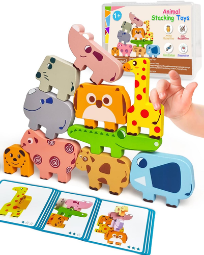 Montessori Toys for 1 2 3 4 Year Old Boys Girls, Toddler Toys Age 2-4, 10 Pack W