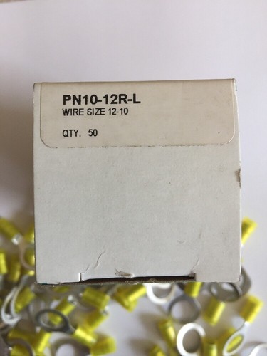 Panduit, P10-12R-L PAN-TERM TERMINAL KABEL GRÖSSE 12-10 Brandneu Box mit 50 - Bild 2 von 12