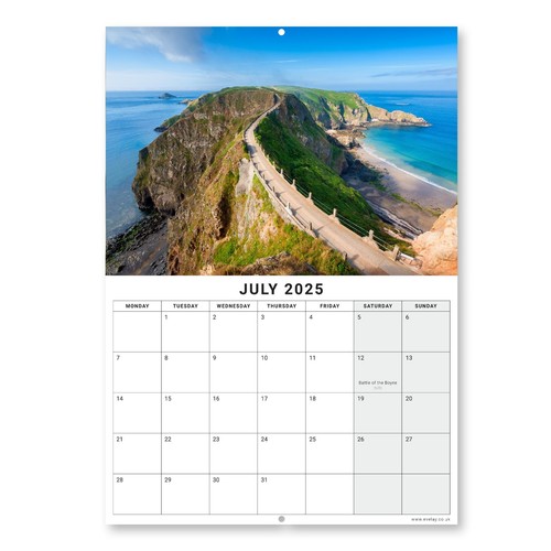 2025 Calendar Seasons Wall Monthly Planner Family Home Organiser 12 Months - Picture 8 of 9