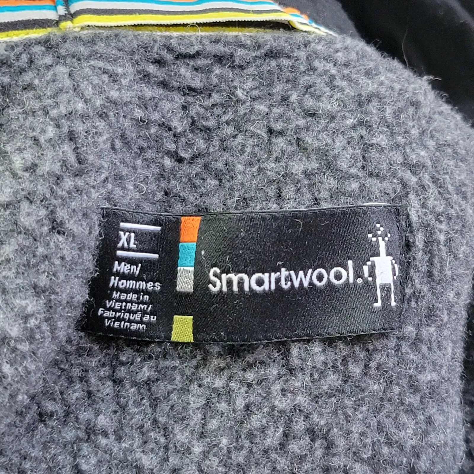 smartwool echo lake fleece full zip hi neck pockets sleeveless jacket