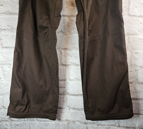 NWOT Koi Classic Scrub Pants Lindsey 701 Women XL Reg 7 Pockets Cargo Brown - Picture 9 of 14