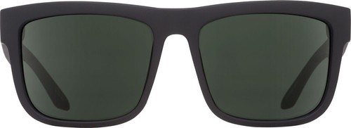 SPY DISCORD SOFT MATTE BLACK w/ HAPPY GREEN POLARIZED SUNGLASSES. - Picture 2 of 4