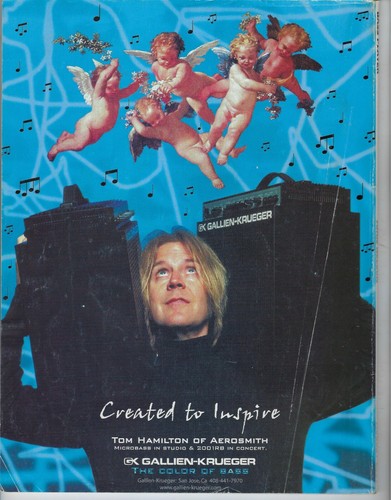 BASS PLAYER MAGAZINE.AUGUST 2001. JUAN NELSON,BEN HARPER,JEFF BERLIN,J.D.PINKUS - Picture 2 of 3