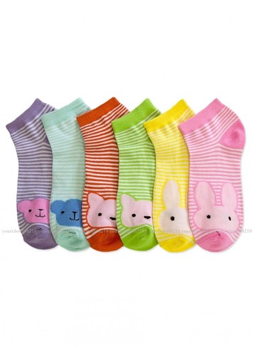 6 & 12 Pairs Women Everyday Socks Low Cut Multi Pattern Fashion Casual 9-11 - Picture 19 of 25