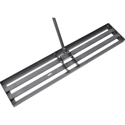 89" Lawn Leveling Rake 48x10 Adjuatble Steel Handle Lawn Leveler for Yard Garden - Picture 3 of 15