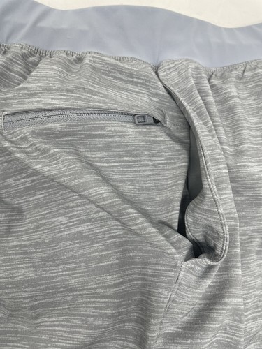 Lululemon Mens Athletic Short Large Elastic Waist Drawstring Pockets Regular Fit - Picture 6 of 8